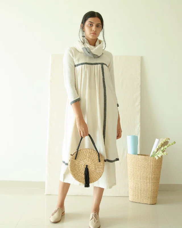 Hot Trends Ivory Organic Cotton Dress