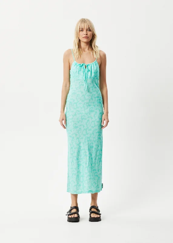 Style Upgrade AFENDS Womens Benny - Maxi Dress - Jade Daisy