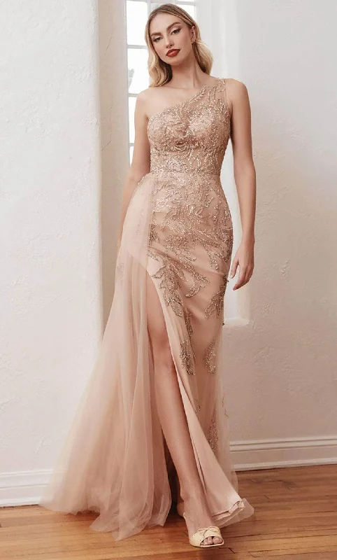 Affordable Women’s Fashion Cinderella Divine CB098 - Beaded Asymmetrical Evening Gown Affordable Women’s Fashion Cinderella Divine CB098 - Beaded Asymmetrical Evening Gown