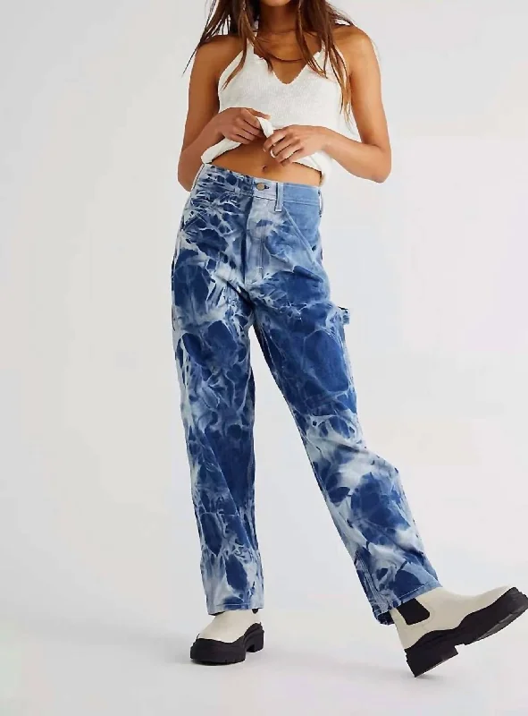 The Good Stuff Painters Pant In Denim Blue