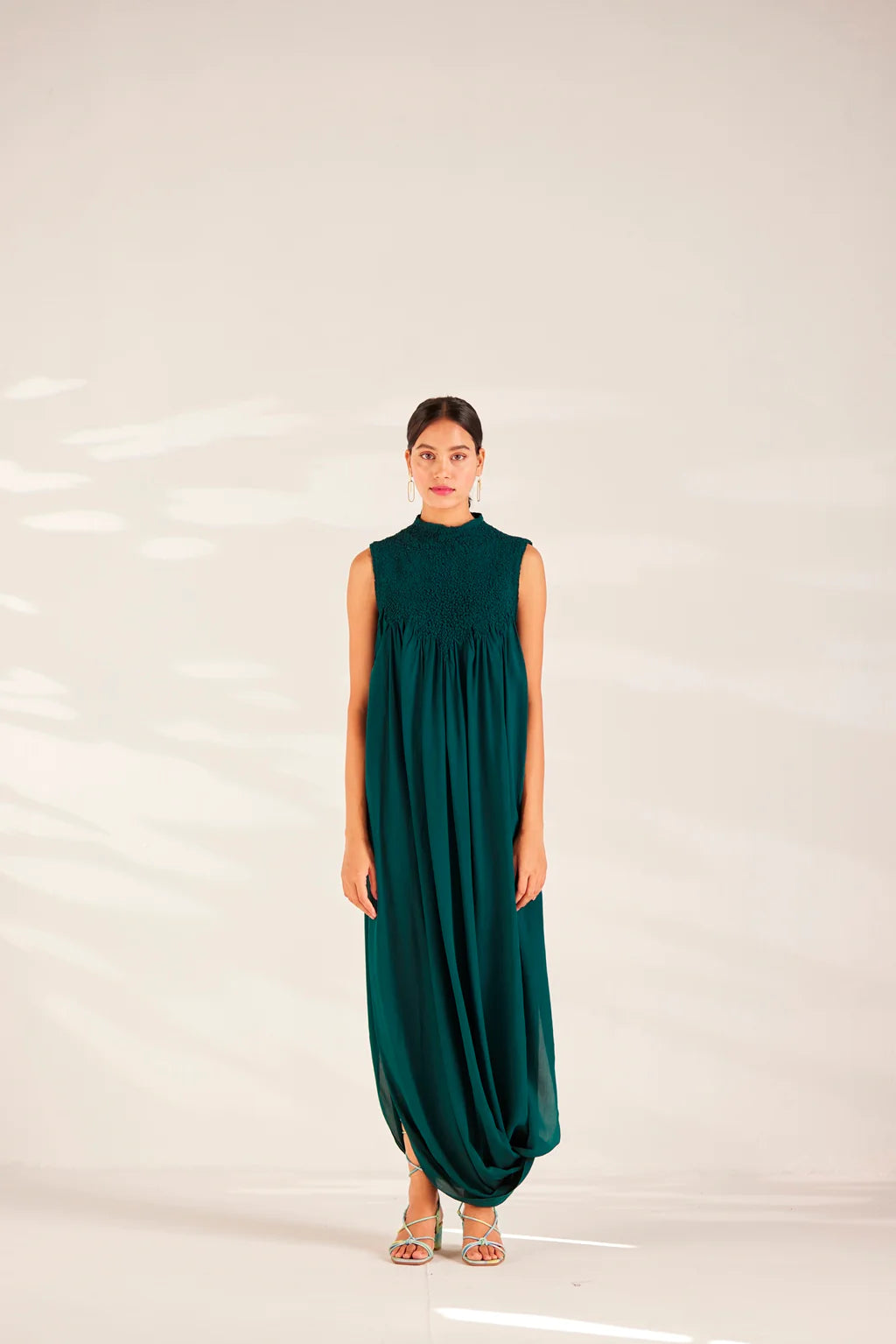 Stylish Women's Apparel EMERALD ETRO DRESS