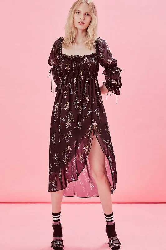 Women's Clothing Online Sale FOR LOVE & LEMONS-NICOLA MIDI DRESS