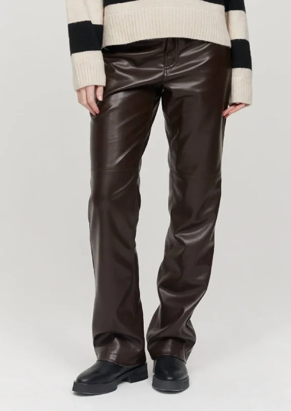 Trend Alert Cindy Trousers In Chocolate