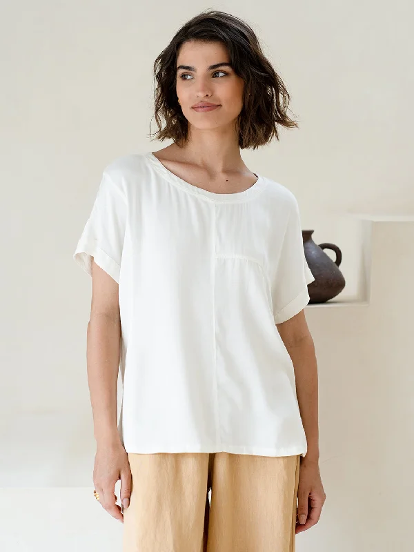 Women Wear Brands Corfu Bamboo Top Ivory