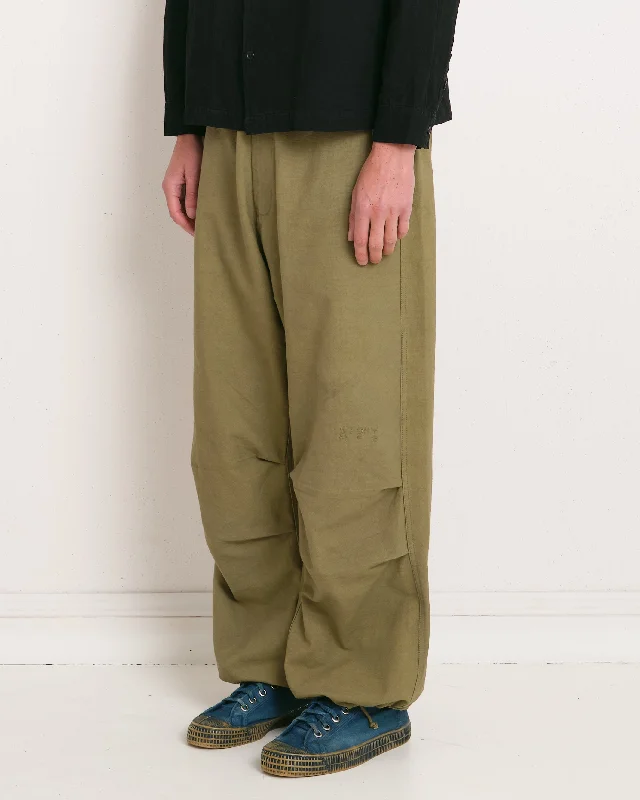 Women Wear Online Paco Pants - Olive Slub