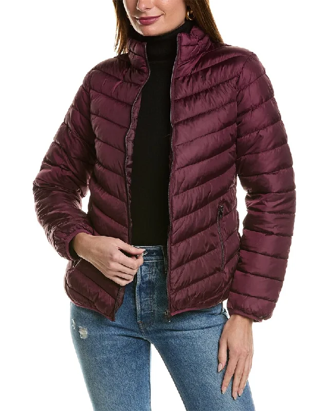 Seasonal Sale Big Chill Chevron Quilted Packable Jacket