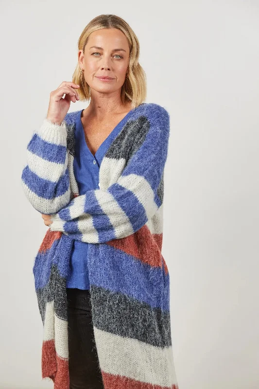 New Arrival Discount Isle Of Mine Serene Stripe Cardigan