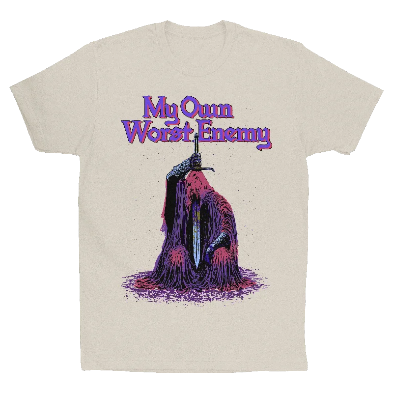 Casual Chic MY OWN WORST ENEMY *Bone Edition* (PREMIUM OVERSIZED TEE)