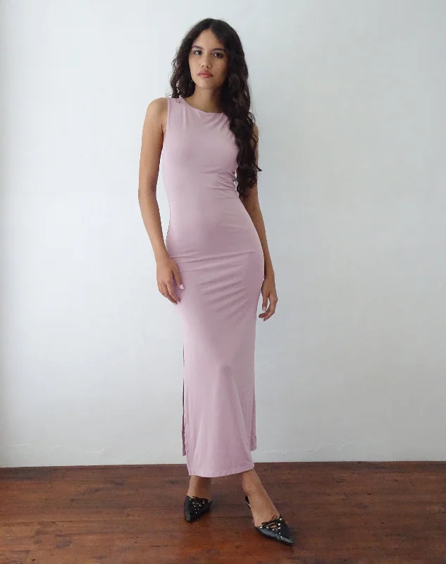 Extreme Clearance Deals Flo Maxi Dress in Slinky Light Mauve