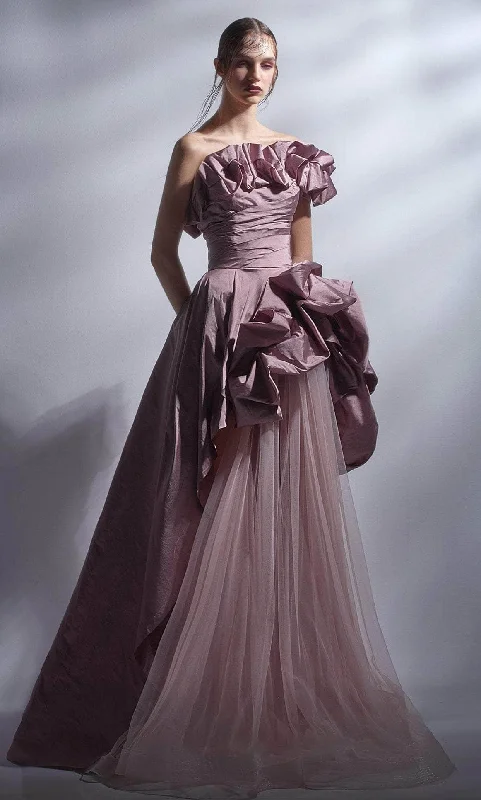 Top 10 Women's Online Clothing Stores MNM Couture G1257 - Strapless Gown