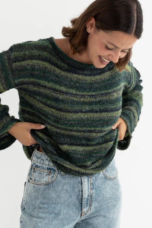 Stylish Savings Baklava Knit Olive