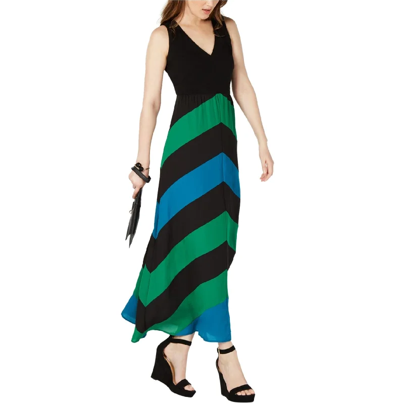 Women’s Evening Wear I-N-C Womens Chevron Maxi Dress