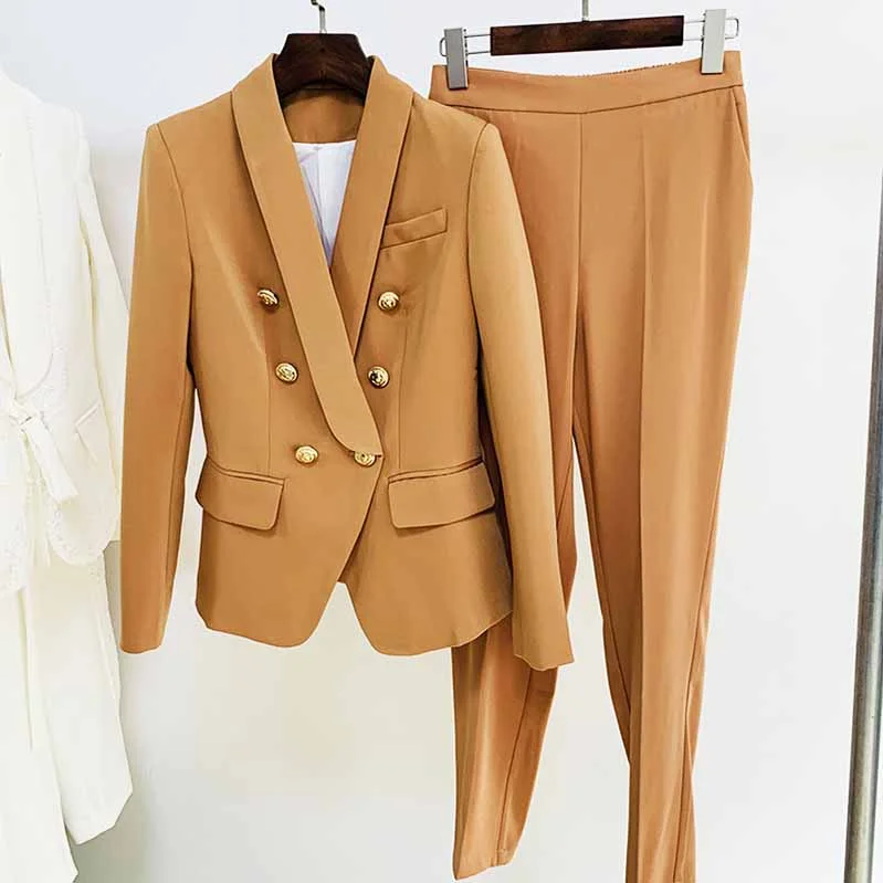 Best Online Boutiques For Women Women's Camel Pantsuit Blazer+High Waisted Pants Suit Work Wear Pantsuit Best Online Boutiques For Women Women's Camel Pantsuit Blazer+High Waisted Pants Suit Work Wear Pantsuit