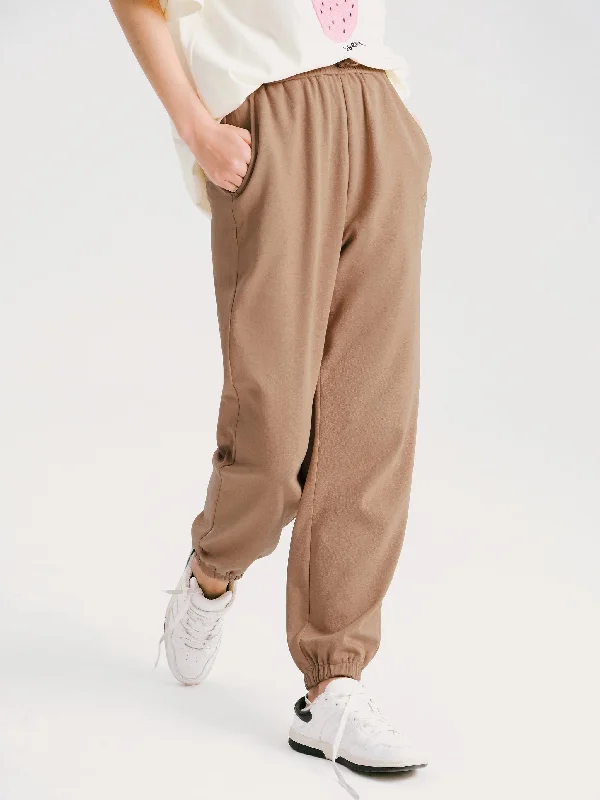 Clothing Brands Lightweight Sports Pants-Khaki