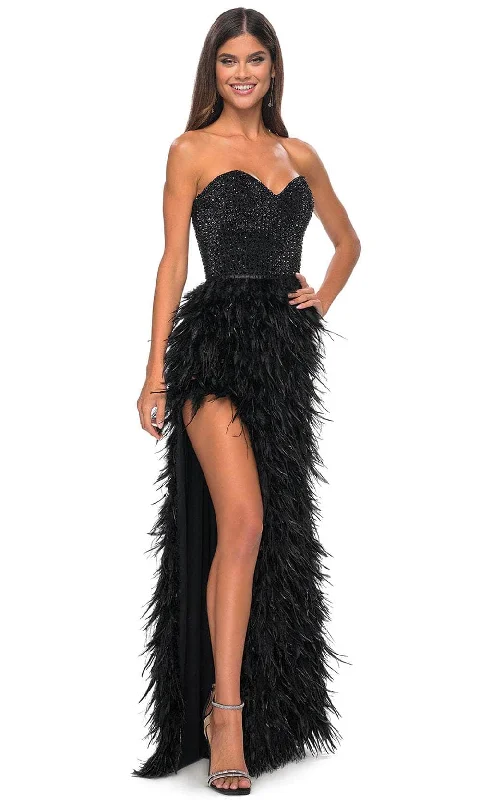 Stylish Looks La Femme 32165 - Beaded Strapless Prom Gown