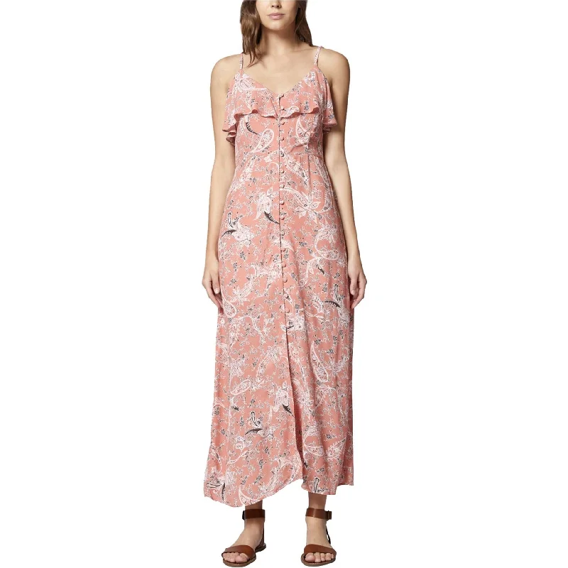 Unique Women’s Fashion Pieces Sanctuary Clothing Womens Isabella Maxi Dress, Pink, Medium