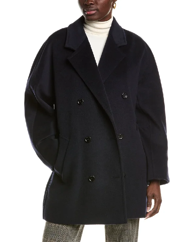 Trend Alert Max Mara Rebus Wool & Cashmere-Blend Coat