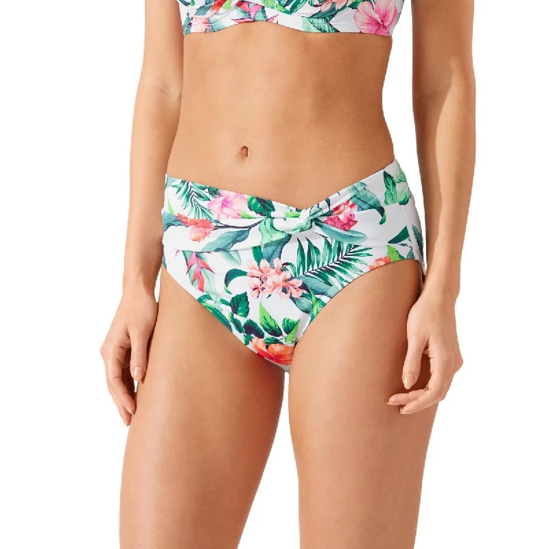 Plus Size Women’s Fashion and Clothing Womens Floral Print Twist Swim Bottom Separates