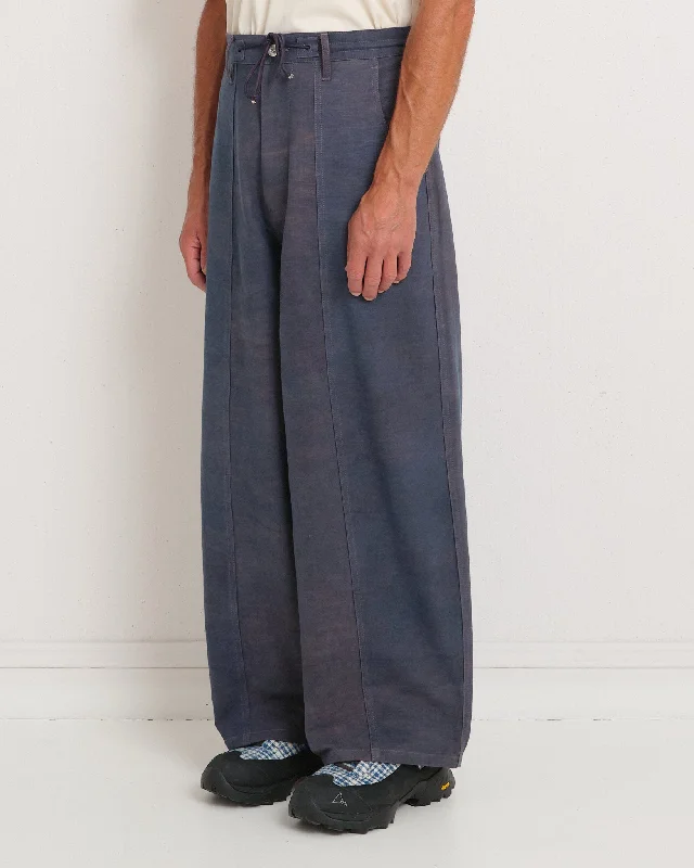 Top 10 Women's Online Clothing Stores Document Pants - Purple Slub