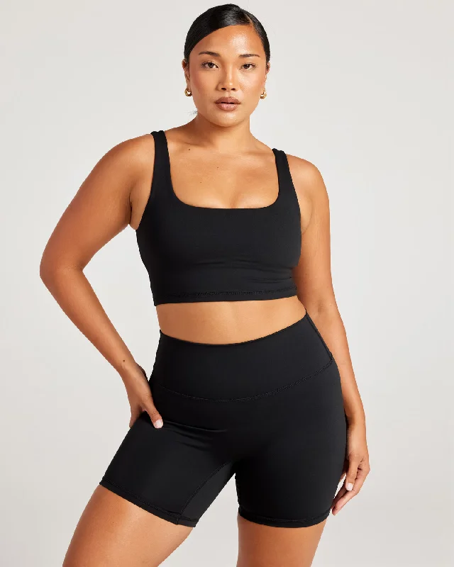 Trendy Women's Wear Aura Lift Tank - Black