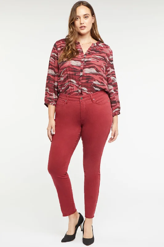 Online Boutiques Best Ami Skinny Jeans In Plus Size - Boysenberry