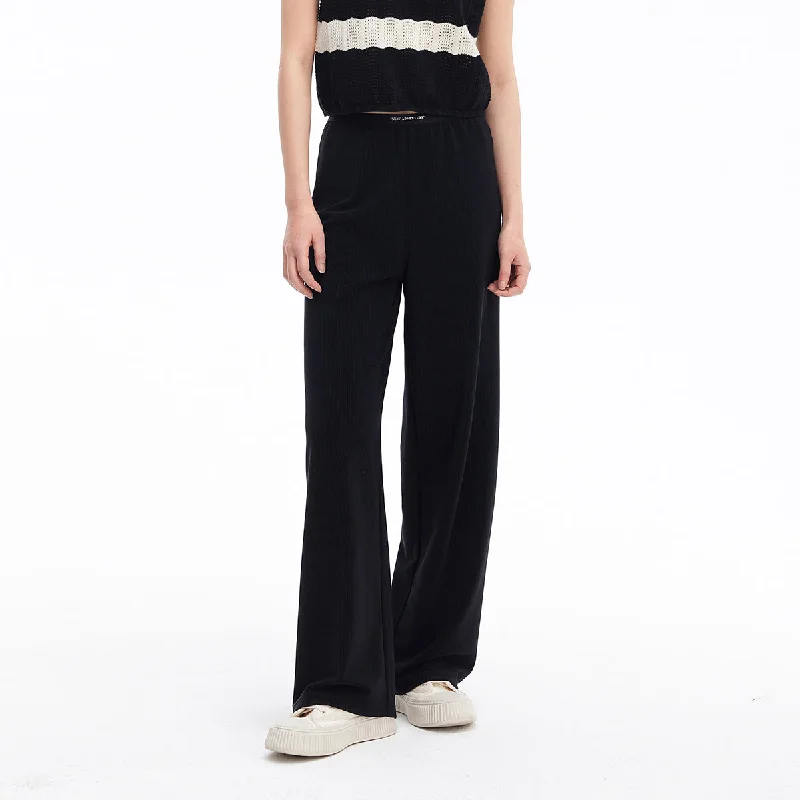 Flash Sales Toothpick Print Straight Leg Pants