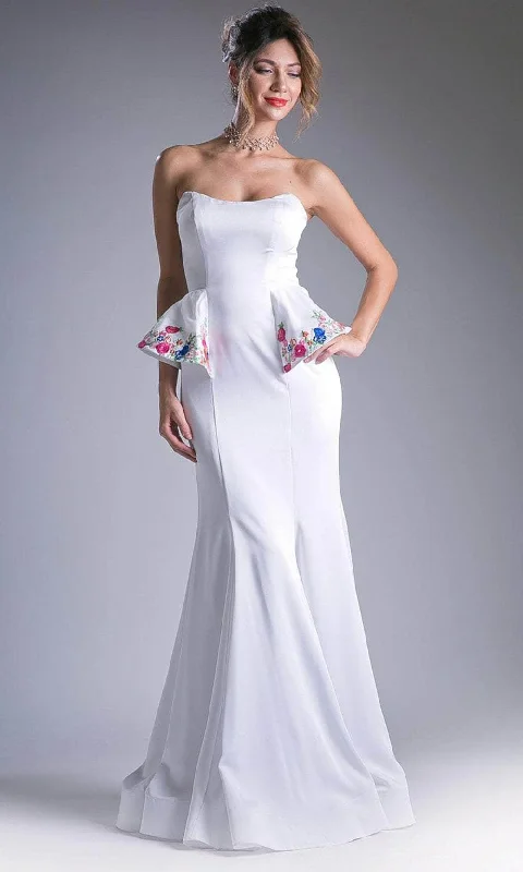 Exclusive Sale Ladivine A5010 - Strapless Mermaid Gown