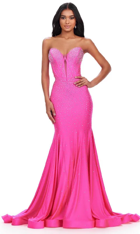Fashionista Favorites Ashley Lauren 11560 - Strapless Mermaid Evening Gown