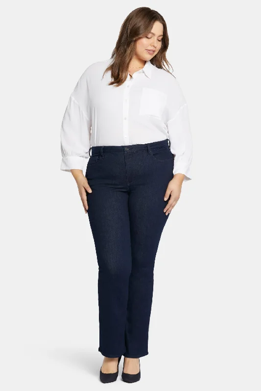 Best Online Women's Boutiques Barbara Bootcut Jeans In Plus Size - Rinse