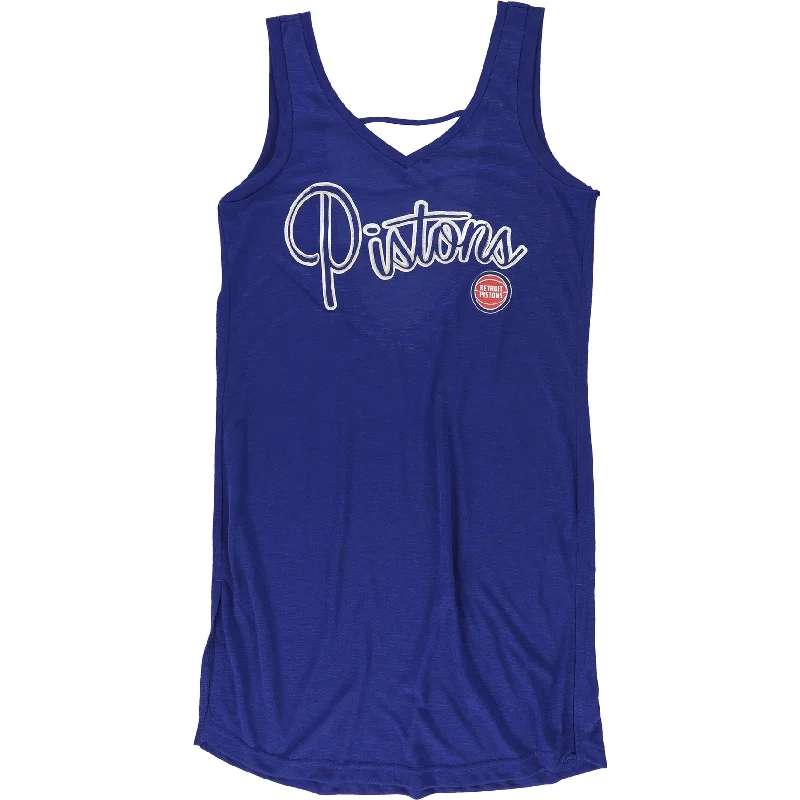 Versatile Women’s Clothing for All Occasions G-III Sports Womens Detroit Pistons Midi Dress, Blue, Medium Versatile Women’s Clothing for All Occasions G-III Sports Womens Detroit Pistons Midi Dress, Blue, Medium