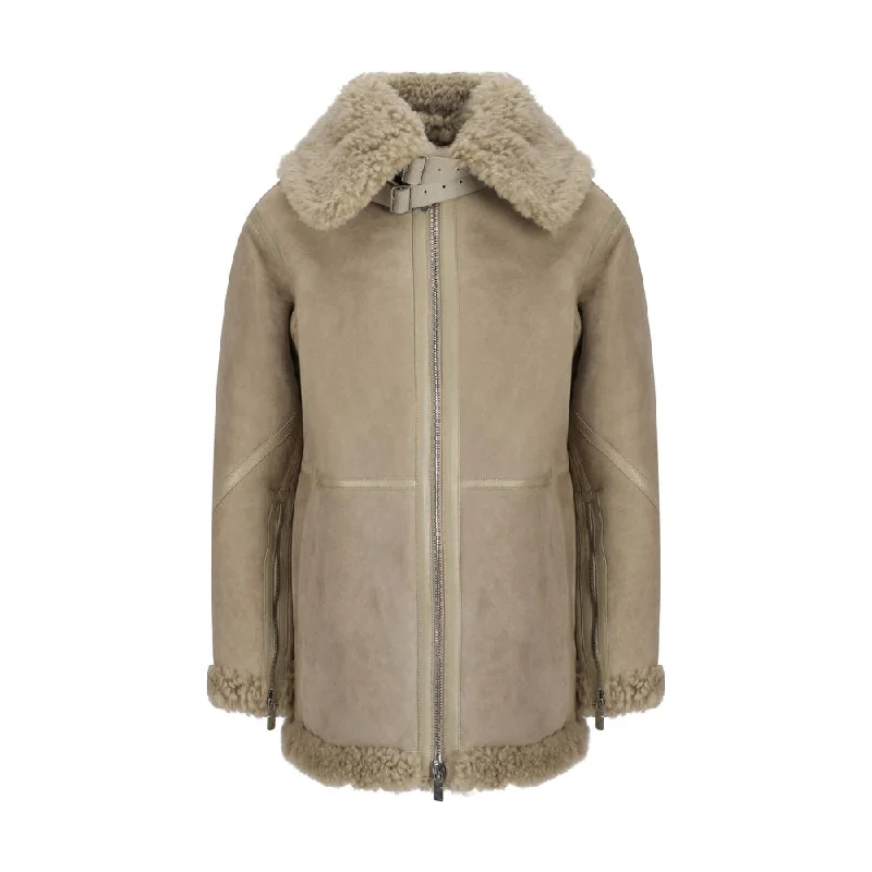 Everyday Wear Burberry Leather Women's Jacket