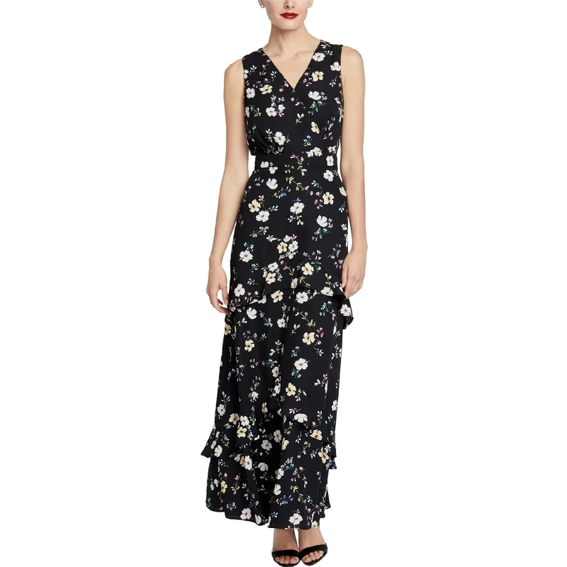 Seasonal Women’s Fashion Trends Rachel Roy Womens Surplice Maxi Dress
