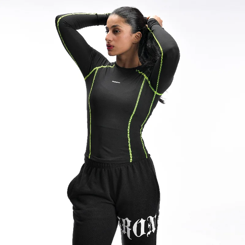 Stay Ahead In Style Striker Compression Long sleeve