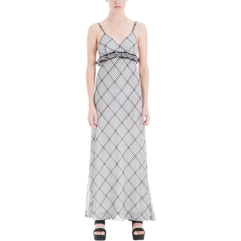 Comfortable Casual Wear Max Studio London Womens Ruffled Maxi Dress