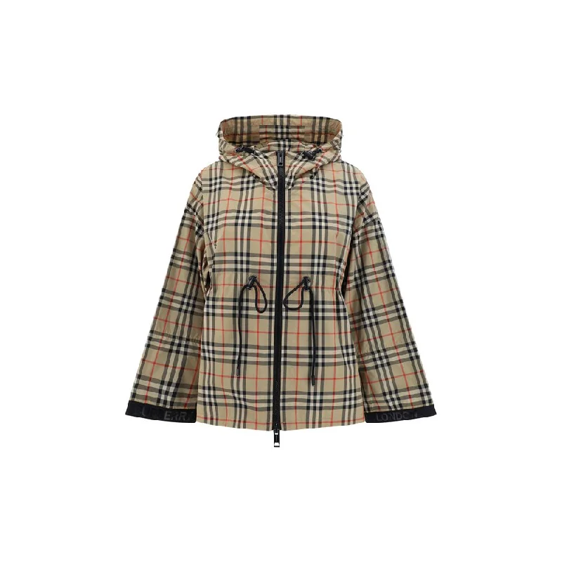 Comfortable Clothes Burberry Windproof Jacket Women's Bacton