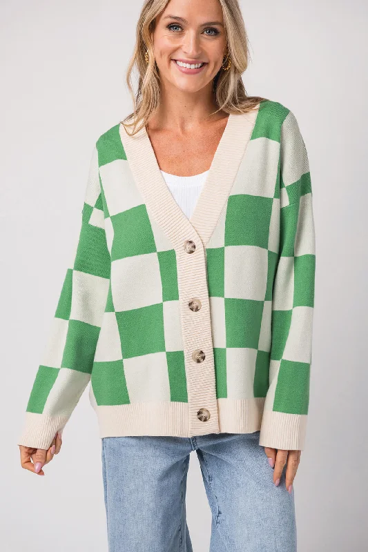 Modern Women’s Apparel By Together Check Me Out Cardigan