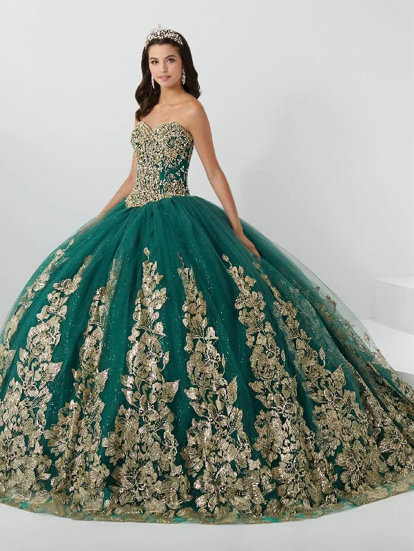 Luxury Fashion Fiesta Gowns - 56468 Strapless Basque Waist Ball Gowns