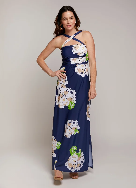 Earthy Tones Bellevue Maxi Dress Hydranium