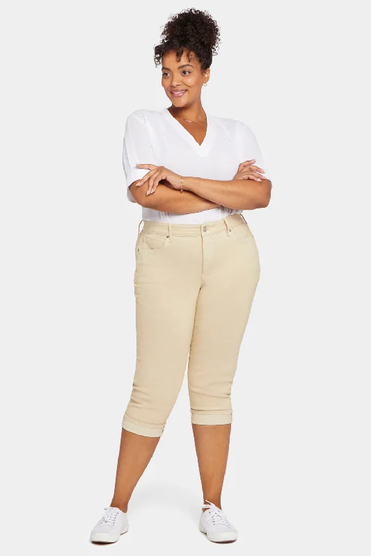 Big Sale Event Marilyn Straight Crop Jeans In Plus Size - Butter