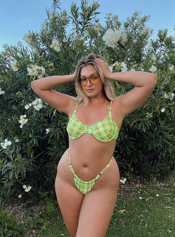 Hot Trends Kylie Bikini Bottoms Green