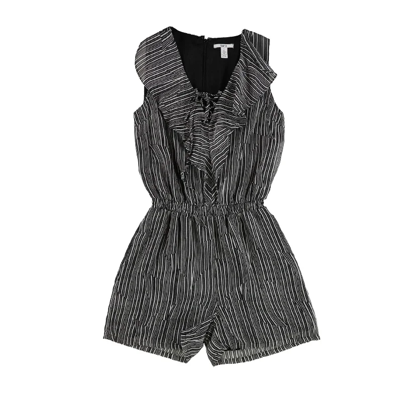 Sale Event, Prices Rock Bar Iii Womens Lace Up Romper Jumpsuit