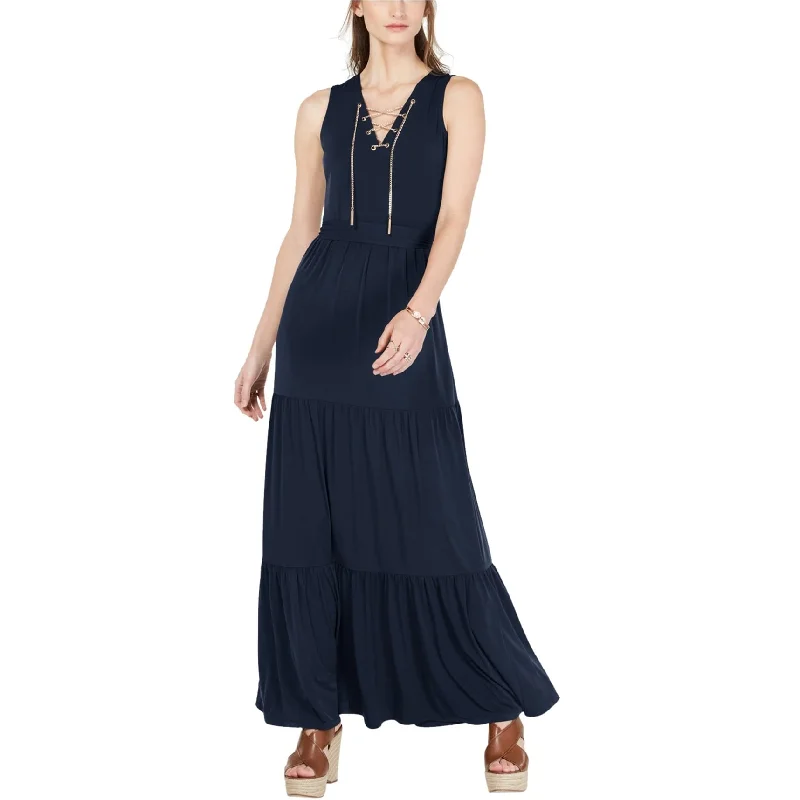 Timeless Women’s Fashion Styles Michael Kors Womens Chain Maxi Dress
