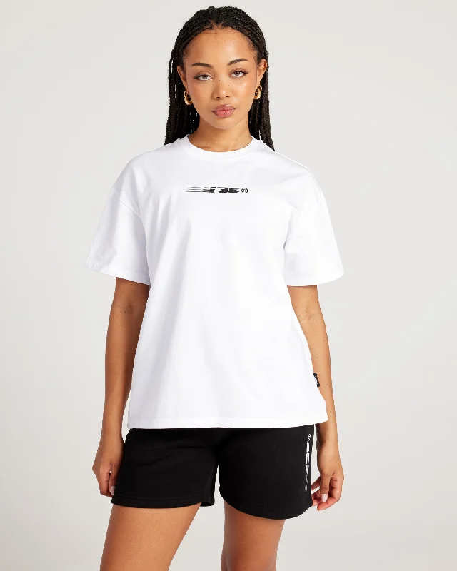 Street Style Fashion Pursuit Women's Tee - White