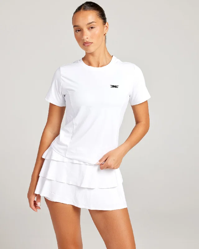 Trendsetting Threads Women's Ace Tee V3 - White