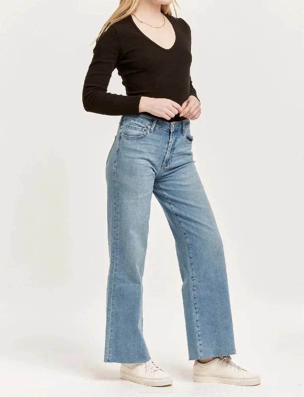 Trendy Women's Wear Fiona Artic Denim Jeans In Blue