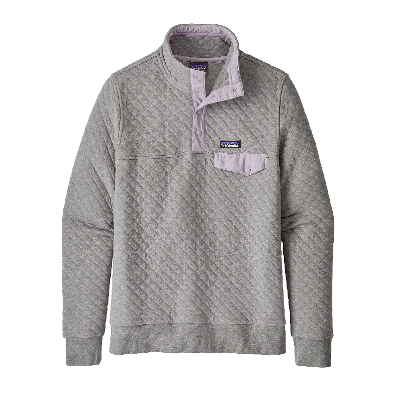 Preppy Style W's Organic Cotton Quilt Snap-T® Pullover