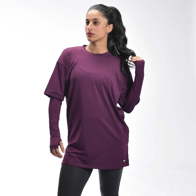Effortless Style, Endless Impact Double Sleeve Active Top