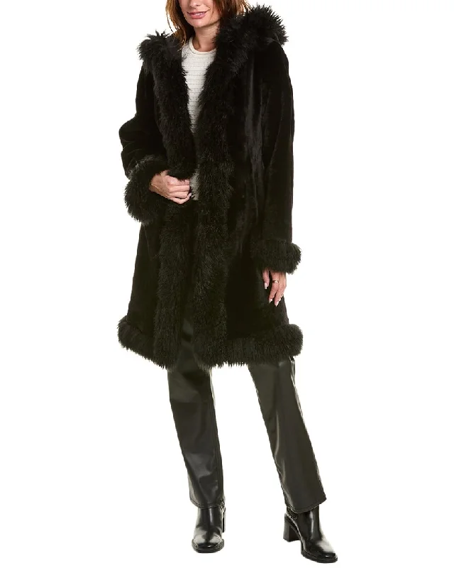 Outfits For Women GORSKI Reversible Shearling Parka