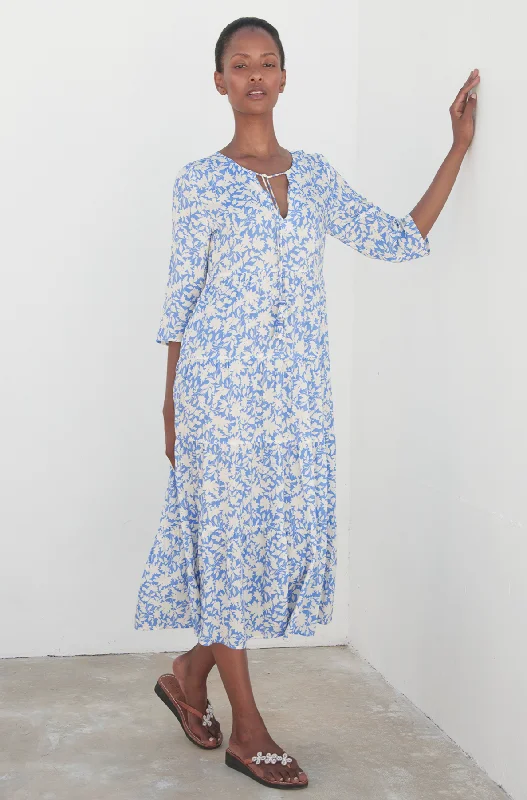 Women’s Clothes for All-Day Comfort and Style Emma EcoVero™ Midi Dress | Pale Blue/White Women’s Clothes for All-Day Comfort and Style Emma EcoVero™ Midi Dress | Pale Blue/White