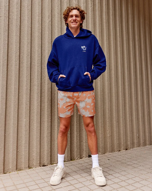 Trend Leading Collection Appreciate the Small Things Oversized Hoodie - Midnight Blue